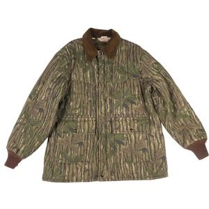 Vintage Walls Blizzard Pruf Insulated Realtree Camo Hunting Jacket Mens XL